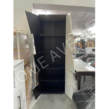 Load image into Gallery viewer, 10-Door Black and White Cabinet
