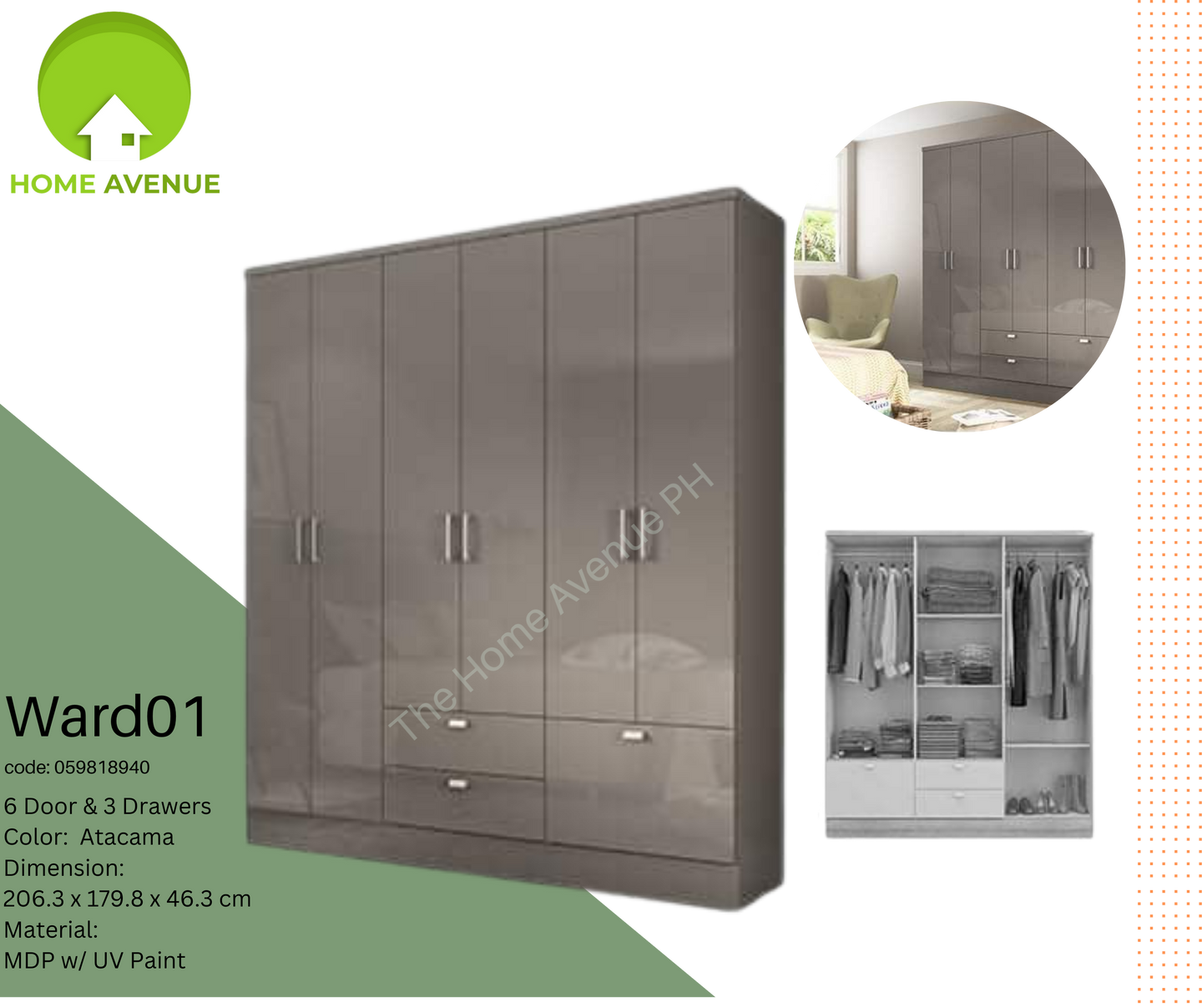 Atacama Wardrobe Cabinet