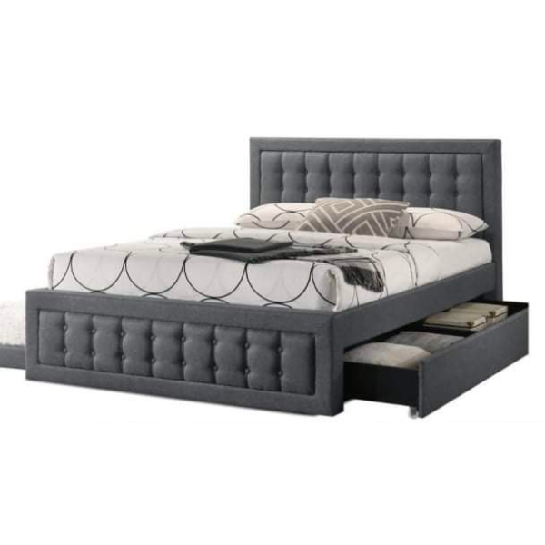 Atlas Bed with Pull-out and Drawer