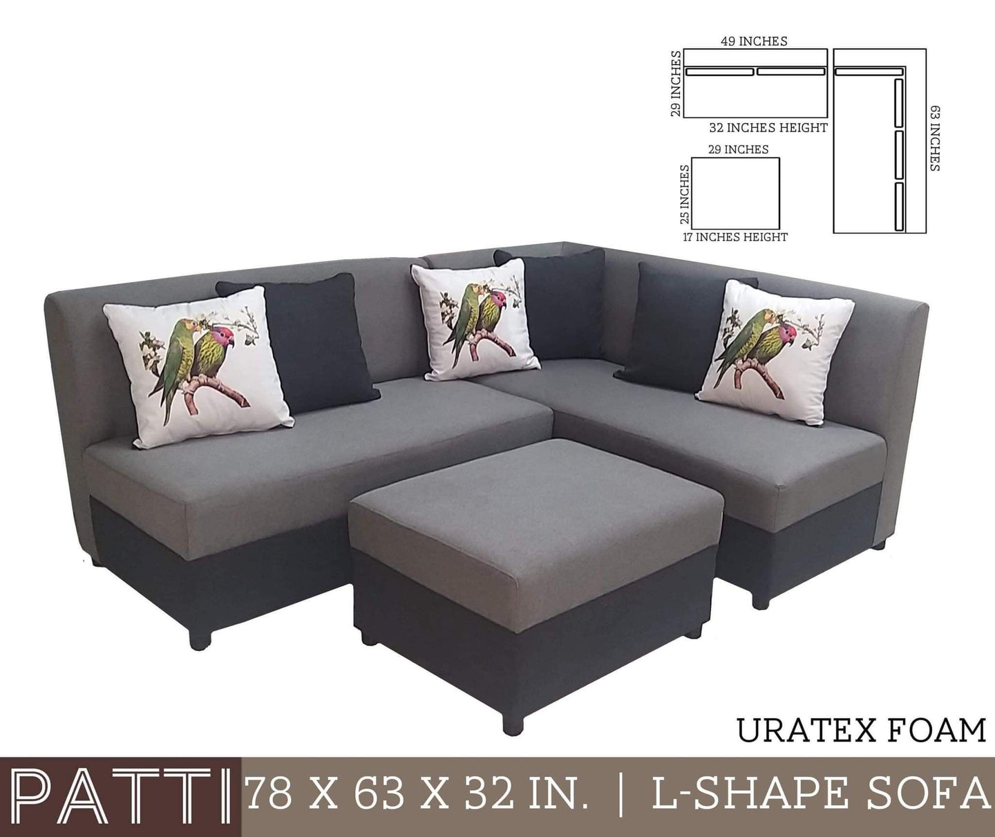 Patti L-Shape Sofa