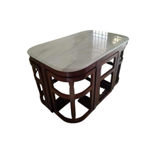 Load image into Gallery viewer, Marble Top Dining Table (6-Seater)
